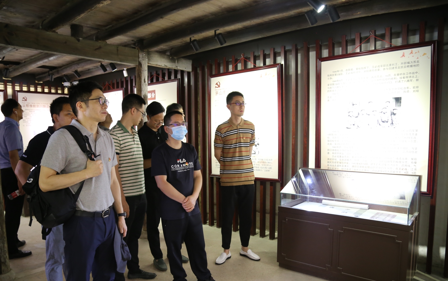 “學(xué)習(xí)百年黨史 汲取奮進(jìn)力量” 冶金物資組織黨員赴新四軍蘇浙軍區(qū)革命紀(jì)念館參觀(guān)學(xué)習(xí)