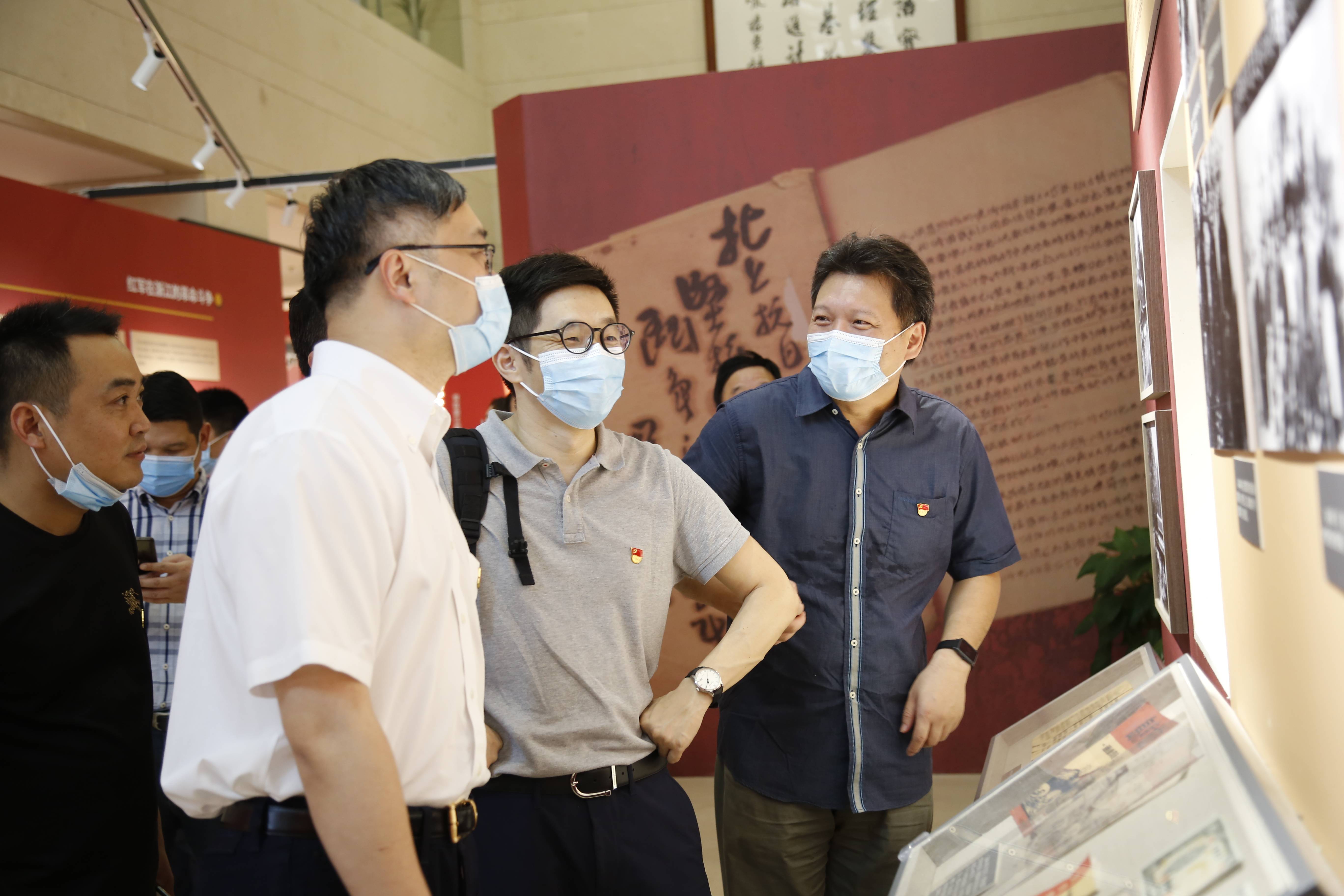 冶金物資組織參觀(guān)“百年潮涌——浙江省慶祝中國(guó)共產(chǎn)黨成立100周年”大型展覽